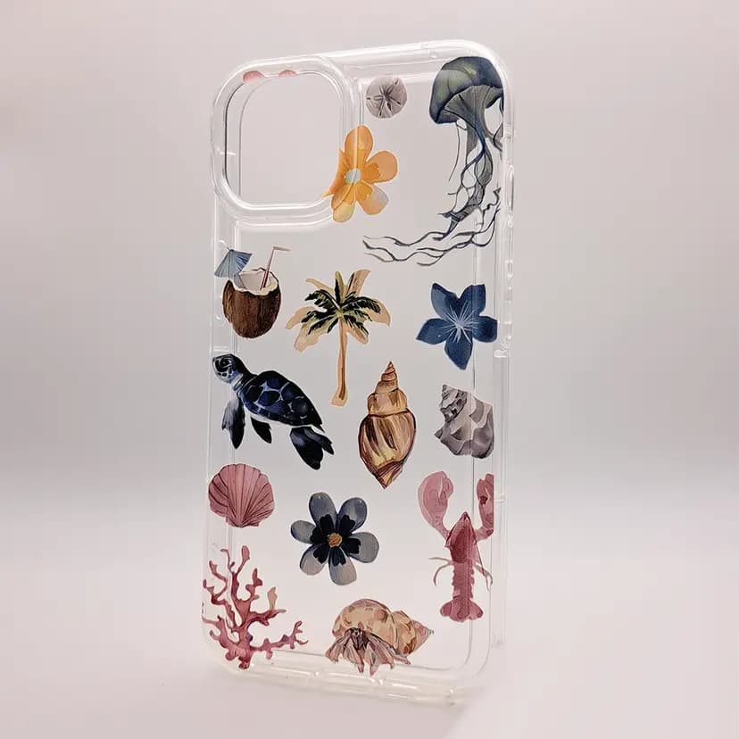 Чехол-накладка - Sea World 061 для Apple iPhone 13/14 (print) 