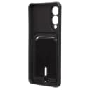 Чехол-накладка с картхолдером - SC304 для Samsung Galaxy S25 Edge (black)  — фото 2