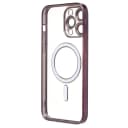 Чехол-накладка - SM027 SafeMag для Apple iPhone 14 Pro Max (dark violet)  — фото 2