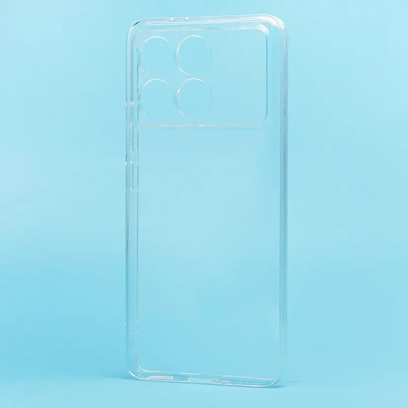Чехол-накладка - Ультратонкий для Poco F6 Pro (transparent) 