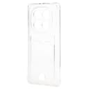 Чехол-накладка с картхолдером - SC276 для Redmi Note 14 Pro 4G (transparent)  — фото 1