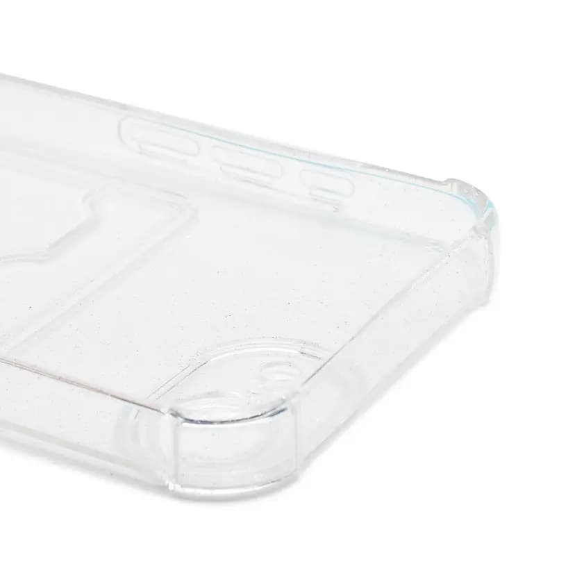 Чехол-накладка с картхолдером - SC300 для Apple iPhone 16e (white)  — фото 2