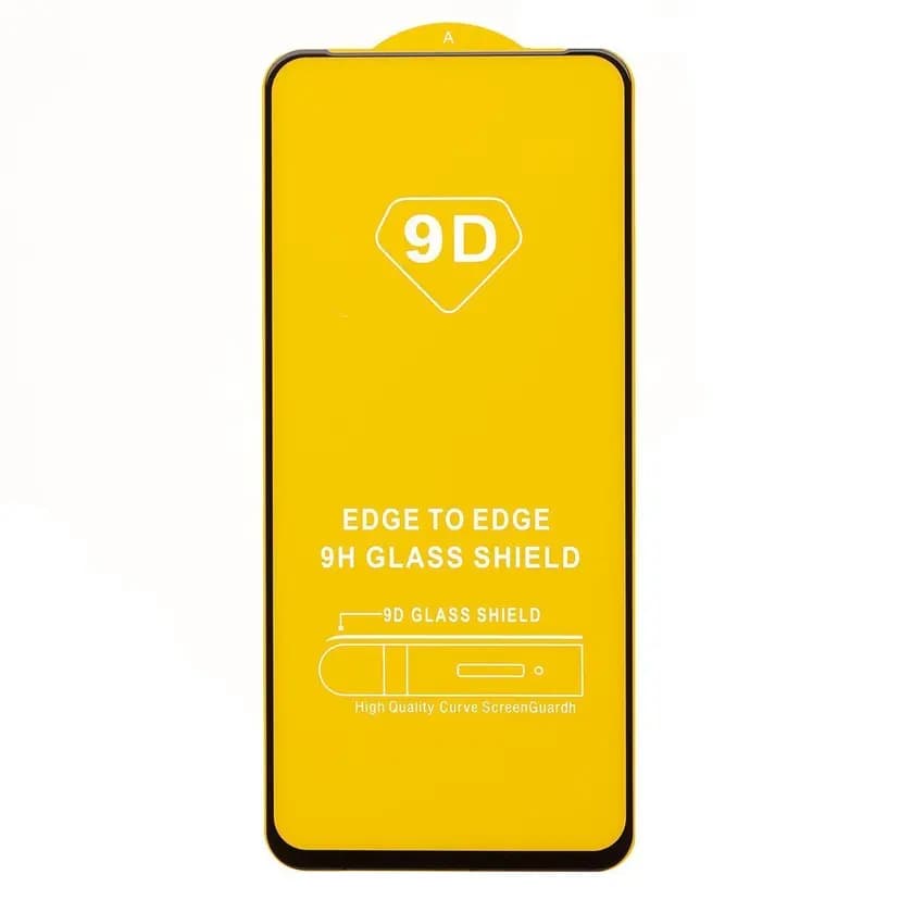Защитное стекло - Full Glue 2.5D для Infinix Smart 10 (black)  — фото 2
