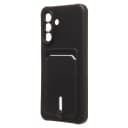 Чехол-накладка с картхолдером - SC304 для Samsung Galaxy A26 (black)  — фото 1
