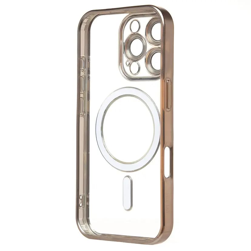 Чехол-накладка - SM027 SafeMag для Apple iPhone 16 Pro (titanium)  — фото 2