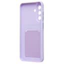 Чехол-накладка с картхолдером - SC337 для Samsung Galaxy A36/A37 (light violet)  — фото 2
