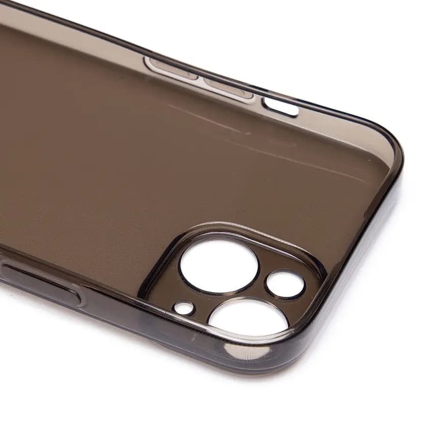 Чехол-накладка - Ультратонкий для Apple iPhone 15 (black) — фото 2