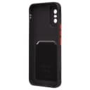 Чехол-накладка с картхолдером - SC337 для Infinix GT 30 Pro (black)  — фото 2