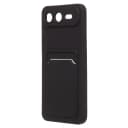 Чехол-накладка с картхолдером - SC337 для Infinix Smart 10 Plus (black)  — фото 1