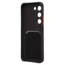 Чехол-накладка с картхолдером - SC337 для Tecno Spark 40 Pro (black)  — фото 2