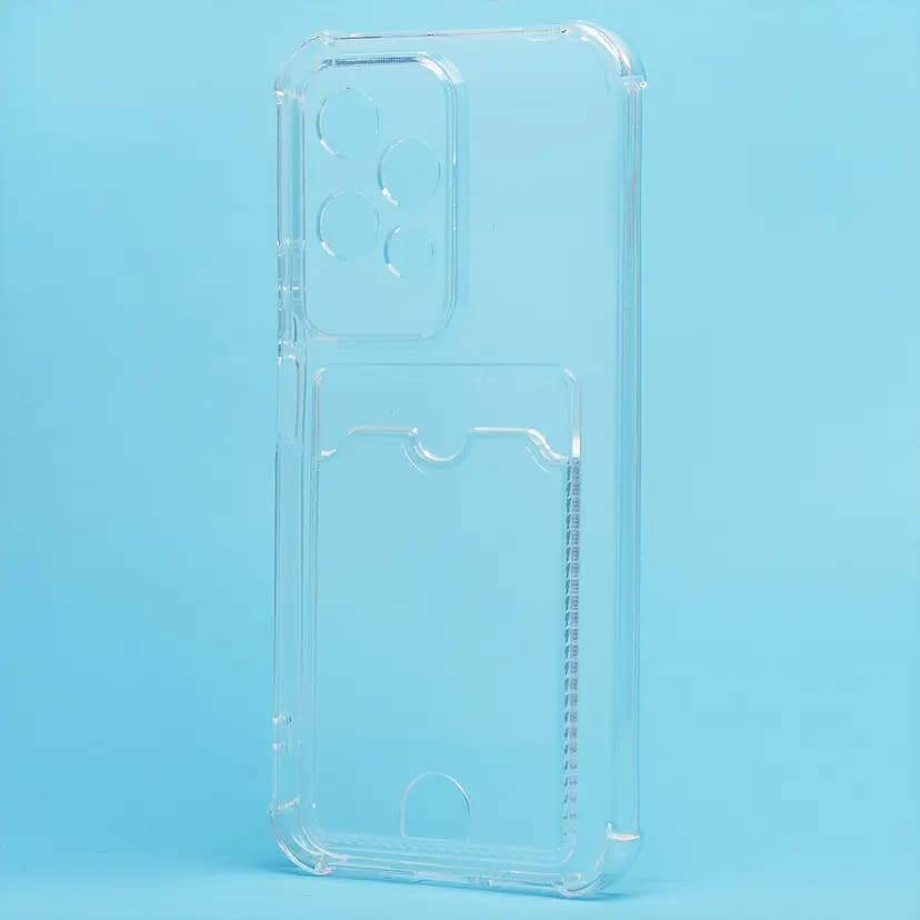 Чехол-накладка с картхолдером - SC276 для Honor 200 lite (transparent) 