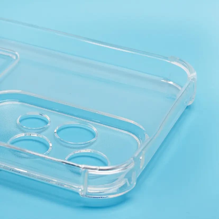 Чехол-накладка с картхолдером - SC276 для Honor 200 lite (transparent)  — фото 2