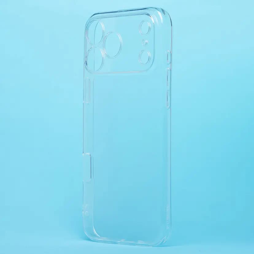 Чехол-накладка - Ультратонкий для Apple iPhone 17 Pro Max (transparent) 