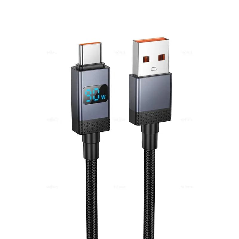 Кабель USB - Type-C - Hoco X118 (100 см) (black) — фото 2