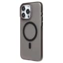 Чехол-накладка - SM038 SafeMag для Apple iPhone 15 Pro Max (black/matte transparent)  — фото 1