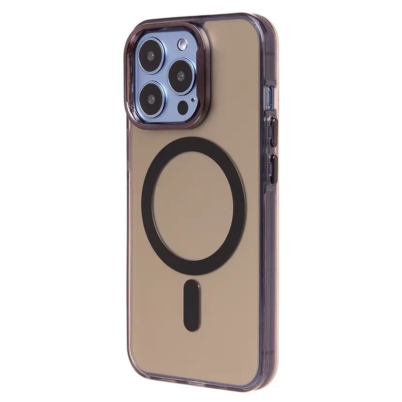 Чехол-накладка - SM025 SafeMag для Apple iPhone 13 Pro (black) 