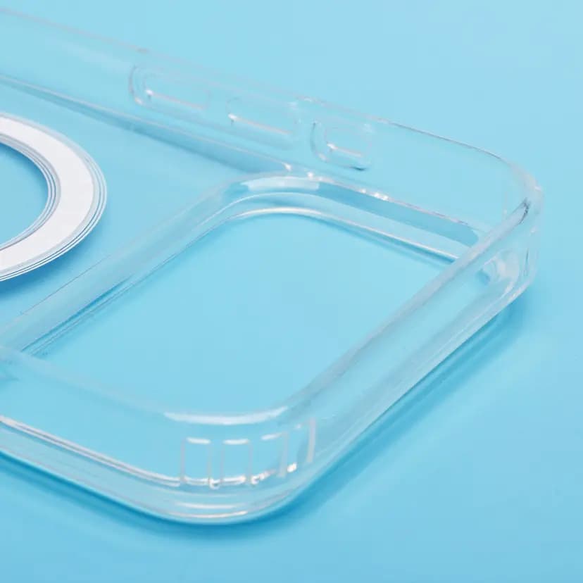 Чехол-накладка - SM006 SafeMag для Apple iPhone 17 Pro Max (transparent)  — фото 2