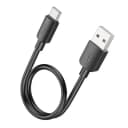 Кабель USB - Type-C - Hoco X96 27W (25 см) (black)  — фото 2