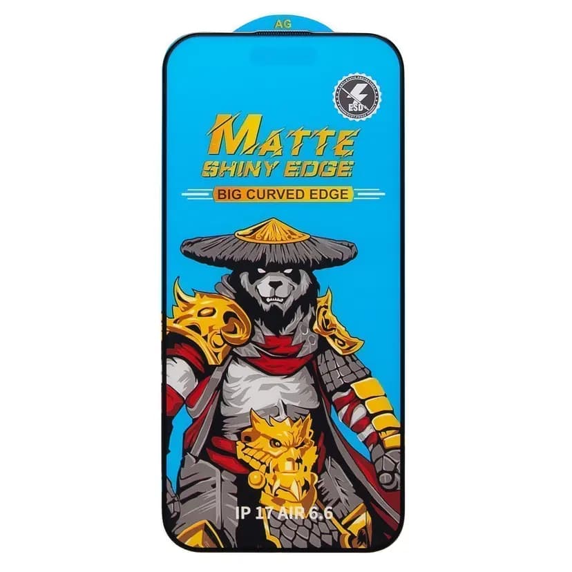 Защитное стекло - Matte для Apple iPhone 17 Air (black)  — фото 2