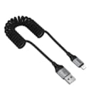 Кабель USB - Apple lightning - Hoco X121 Nuevo (150 см) (black)  — фото 2