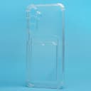 Чехол-накладка с картхолдером - SC276 для Samsung Galaxy A16 (transparent)  — фото 1