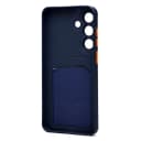Чехол-накладка с картхолдером - SC337 для Samsung Galaxy S25FE (dark blue)  — фото 2