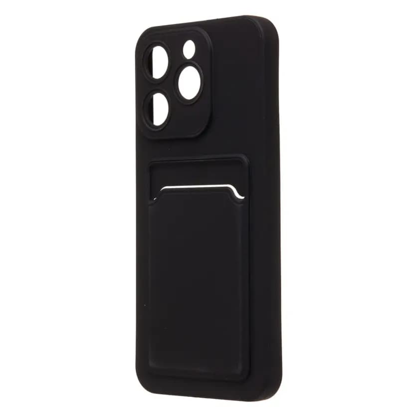 Чехол-накладка с картхолдером - SC337 для Xiaomi 15T (black)