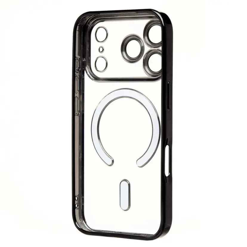 Чехол-накладка - SM027 SafeMag для Apple iPhone 17 Pro (black) — фото 2