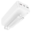 Внешний аккумулятор 30000mAh - Borofone BJ57B 22.5W PD+QC3.0 (Type-C/Micro-USB/2xUSB/Cables) (white)  — фото 2