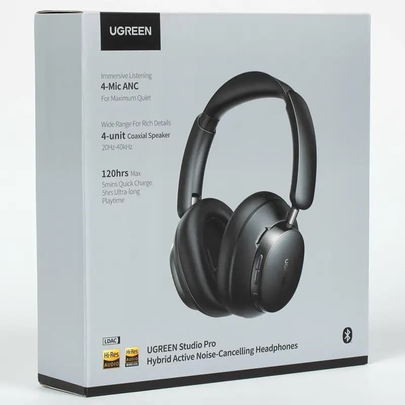 Наушники беспроводные полноразмерные - Ugreen Studio Pro (black) 