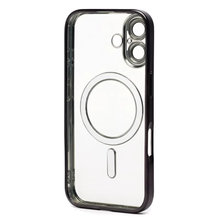 Чехол-накладка - SM025 SafeMag для Apple iPhone 17 (black) — фото 2