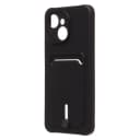 Чехол-накладка с картхолдером - SC304 для Tecno Spark 40C (black)  — фото 1