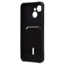 Чехол-накладка с картхолдером - SC304 для Tecno Spark 40C (black)  — фото 2