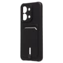Чехол-накладка с картхолдером - SC304 для Redmi 15C/Poco C85 (black)  — фото 1