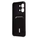 Чехол-накладка с картхолдером - SC304 для Redmi 15C/Poco C85 (black)  — фото 2