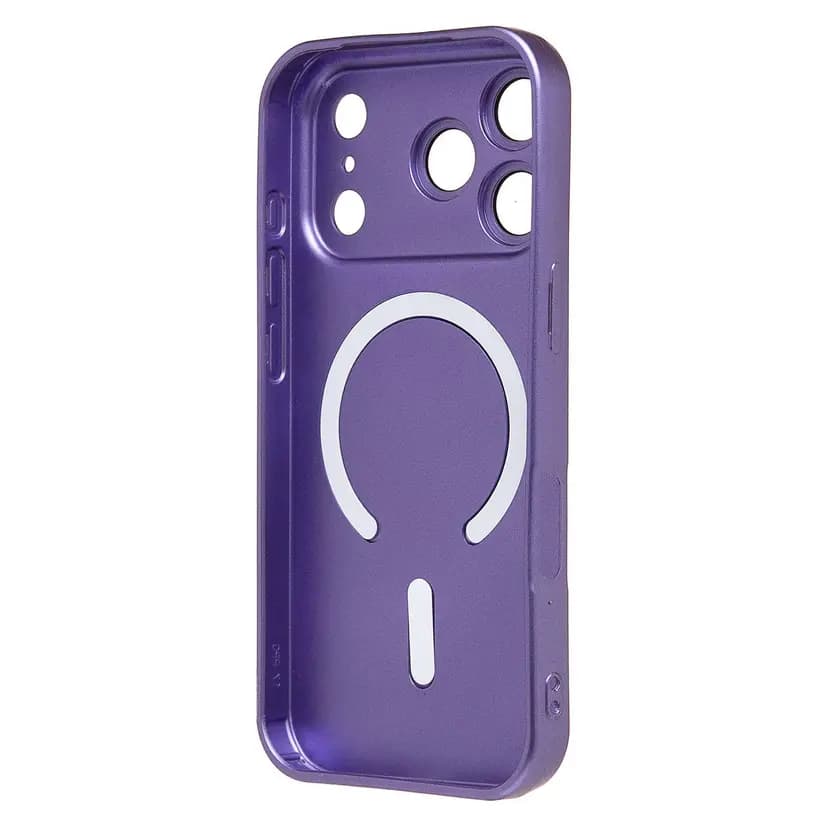 Чехол-накладка - SM020 Matte SafeMag для Apple iPhone 17 Pro (violet) — фото 2