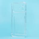 Чехол-накладка с картхолдером - SC276 для Apple iPhone 17 Pro Max (transparent)  — фото 2