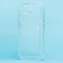 Чехол-накладка с картхолдером - SC276 для Apple iPhone 17 Pro (transparent)  — фото 1