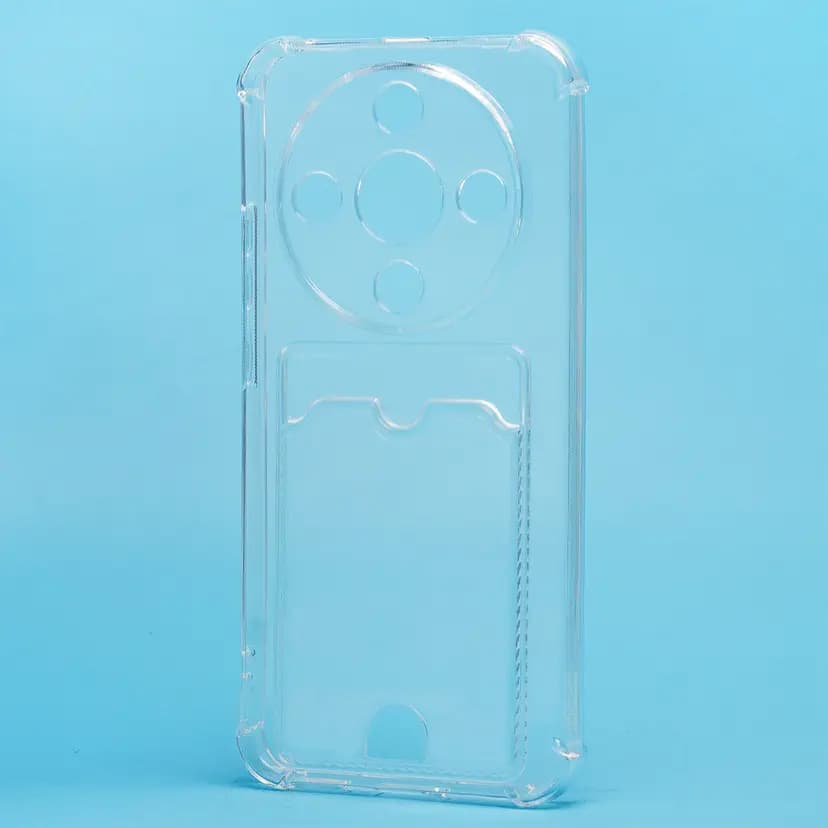 Чехол-накладка с картхолдером - SC276 для Honor X9d 5G (transparent)
