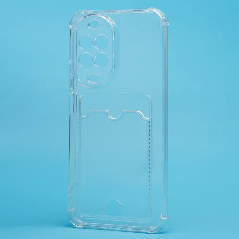 Чехол-накладка с картхолдером - SC276 для Huawei Nova 14 (transparent) 