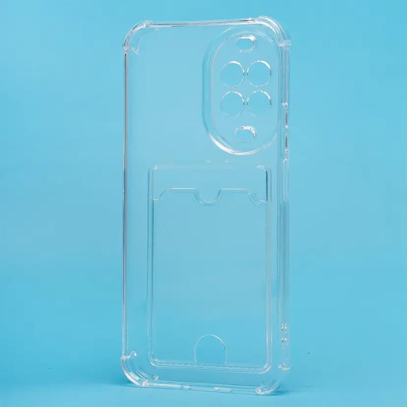 Чехол-накладка с картхолдером - SC276 для Huawei Nova 14 (transparent)  — фото 2