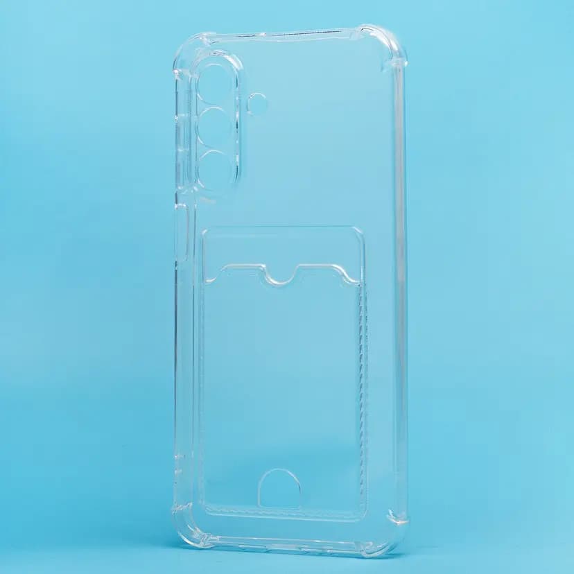 Чехол-накладка с картхолдером - SC276 для Samsung Galaxy A17 (transparent) 