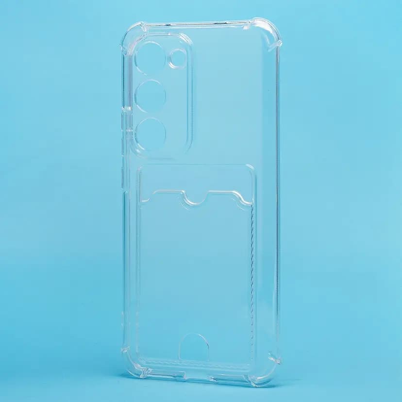 Чехол-накладка с картхолдером - SC276 для Tecno Spark 40 Pro+ (transparent) 