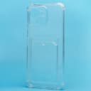 Чехол-накладка с картхолдером - SC276 для Tecno Spark 40C (transparent)  — фото 1