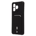 Чехол-накладка с картхолдером - SC304 для Honor X5c (black)  — фото 1