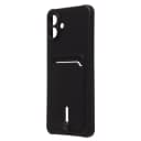 Чехол-накладка с картхолдером - SC304 для Samsung Galaxy A07 (black)  — фото 1