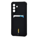 Чехол-накладка с картхолдером - SC304 для Samsung Galaxy A17 (black)  — фото 1