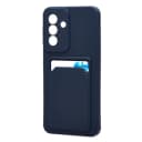 Чехол-накладка с картхолдером - SC337 для Samsung Galaxy A17 (dark blue)  — фото 1