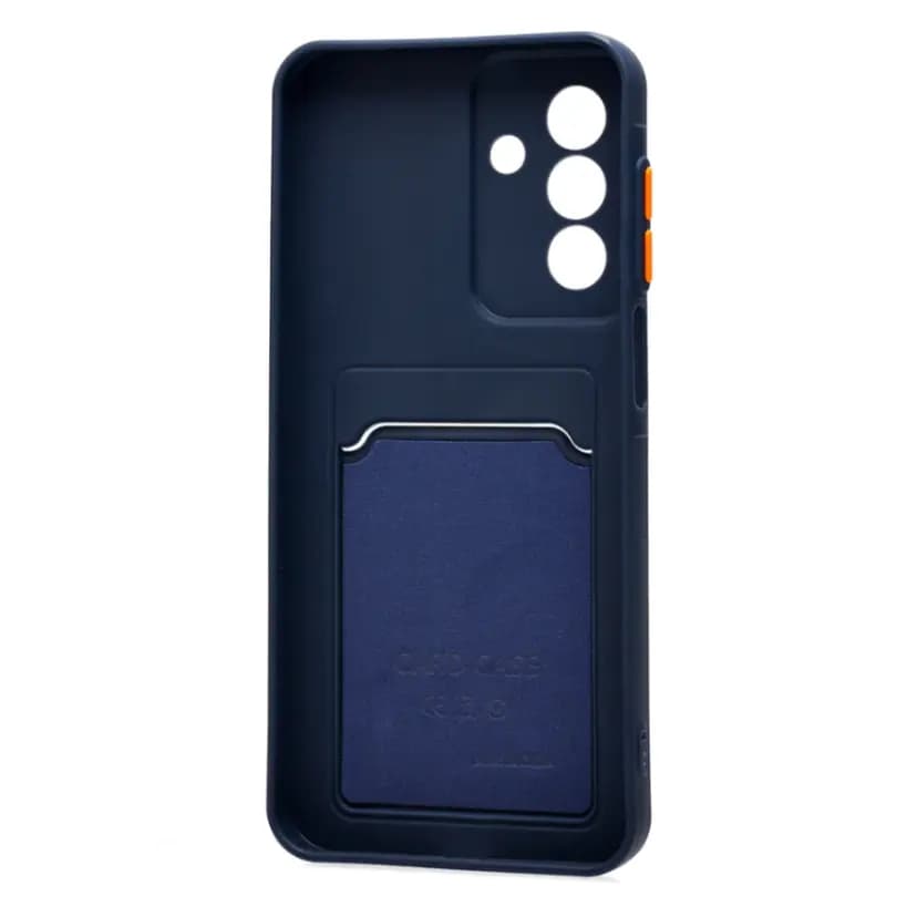 Чехол-накладка с картхолдером - SC337 для Samsung Galaxy A17 (dark blue)  — фото 2