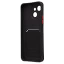Чехол-накладка с картхолдером - SC337 для Tecno Spark 40C (black)  — фото 2